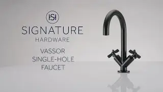Add Striking Appeal to Your Bathroom - The Vassor Single-Hole Faucet