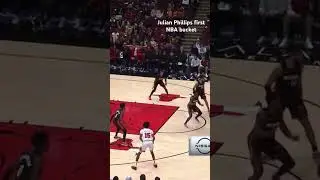 Julian Phillips First NBA bucket! #bulls #nba