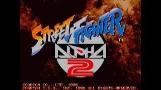 Street Fighter Alpha 2 - Intro  ( Rendered in 4K )