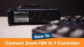 How to Pair Zoom F8n to the Zoom F Control Surface