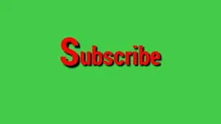 green screen tombol subscribe