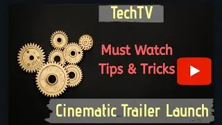 Video Bucket TV Presents TechTV Tips & Tricks Trailer Cinematic Intro | TechTV Intro Trailer Launch