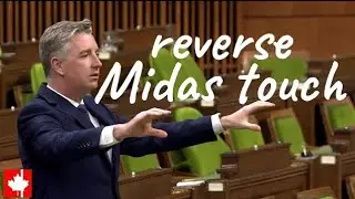 Waste, scandal & mismanagement is what we see from the Liberals with their reverse Midas touch
