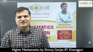 Mathematics Optional for UPSC |Foundation Batch Mains 2025-Offline/online| Mathocrat| Shivraj Gurjar