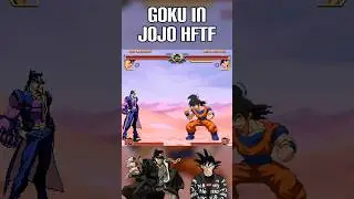 Goku in JoJo HFTF