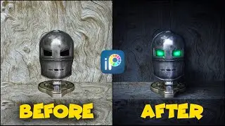 How to Make a 3D Background with One Texture in Ibis Paint X
