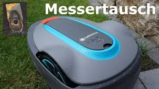 Mähroboter - Messertausch (Titan-Messer)