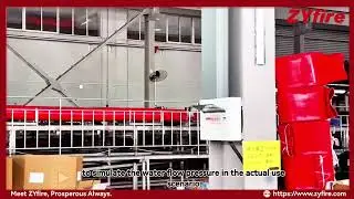 Large diameter hose water testing and pressure maintenance
