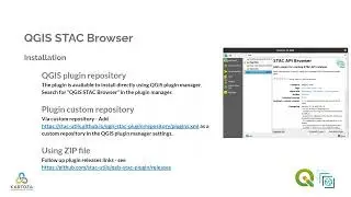 QGIS STAC Browser