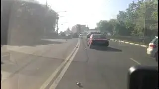 ДТП Подольск 24.05.2016 ул.Орджоникидзе момент аварии