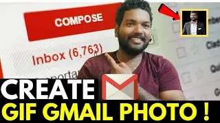 How To Create Animated Gmail Profile Picture | Animated Google account Profile Picture😍 தமிழ்