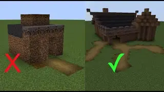 Building a dirt hut with EVERY kind of dirt