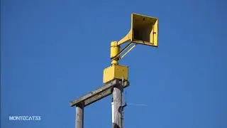 Federal Signal 1000T Siren Test, Alert, Arcade Acres, WI