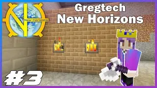 Gregtech New Horizons Ep.3 Hunger No More & Steel