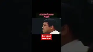 Verbal Bashing - Muhammad Ali's,  Trash Talk, Boxing - George Foreman's Fury" #muhammadali #shorts