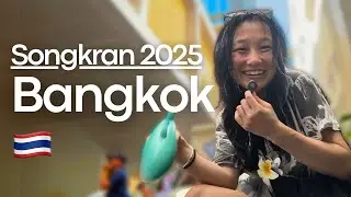 SONGKRAN 2025 in Bangkok, Thailand (first time in Silom)
