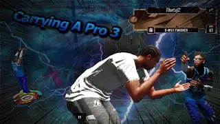 CARRYING a PRO 2 PG on the 2s COURT
