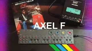 Beverly Hills C OP-Z // Axel F theme sounds rebuild with Teenage Engineering OPZ
