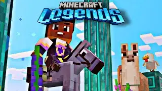 Minecraft Legends is FINALLY HERE!!! PART 1