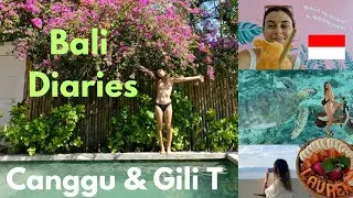 Bali Diaries ~ Canggu & Gili T 🐠 best snorkel of my life, turtles, parties, scooters