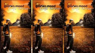 Tap recoder on 📼 X golden mood cute version 👑// New trend free fire 🔥
