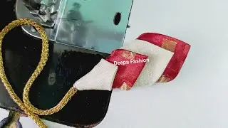 Simple and easy blouse latkan #roselatkan #flowerlatkan #fabriclatkan #lehengalatkan #designerlatkan