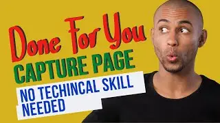 How to Use My Capture Page With Cash Building System Unlimited