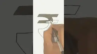 How to draw a Rupee Symbol | Indian Rupee Symbol Drawing | Rupee Logo Drawing | Rupee Symbol Art