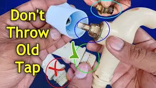 Learn How To Fix Your Faucet For Free - No Cost Diy Water Tap Repair!