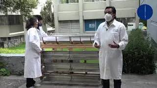 Tratamiento de agua contaminada usando energia solar