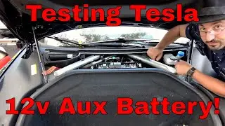 Tesla 12v Lead Battery Health Check - SIMPLE TO DO!