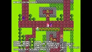 Dragon Warrior III (NES) - Town Theme (SEGA Genesis + GameBoy Color (NES Styles) Soundfont)
