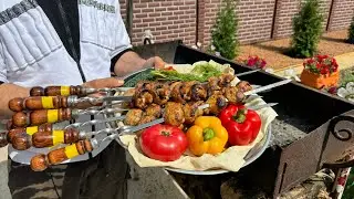 ГРИБЫ НА ШАМПУРАХ| Лопаются грибы на шампурах? ‼️ЛАЙФХАК‼️