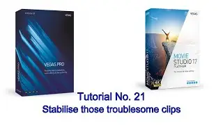 Tutorial 21 - Use the Bezier Masking tool to help the Video Stabiliser tool give better results.