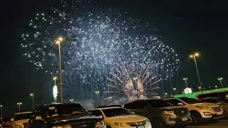 Fireworks Display in Abu Dhabi #Crackers #UAE #Skyshot #Shell #Celebration #Dubai