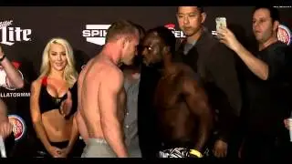 Melvin Manhoef vs. Alexander Shlemenko face to face. Шлеменко - Манхуф взвешивание
