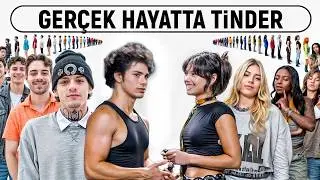 10 KADIN VS. 10 ERKEK | GERÇEK HAYATTA TİNDER (SPEED DATE)