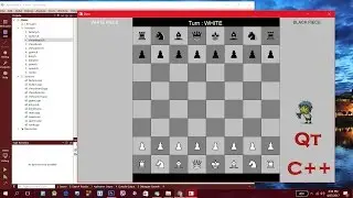 Chess made using Qt C++