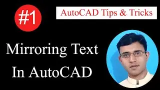 Mirroring Text | Mirroring Text In AutoCAD | Mirrtext Command | SparkCAD Mechanical