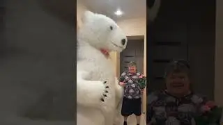 Мишка Сахарок с поздравлениями для любимой мамы!!