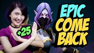The MOST EPIC COMEBACK!! - Dota Peenoise Funny Moments LORELYNF Templar Assassin