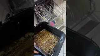 Como ficou a lavagem do cesto da air friyer na lava louça