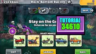 Hill Climb Racing 2 - 😎 34610 Tutorial 😎 (Rock-Bottom Racing)