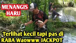 MENANGIS HARU terlihat kecil pas di RABA ternyata JACKPOT