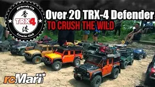 Traxxas TRX 4 Hong Kong 1st Party – Over 20 TRX 4 Defender to Crush the Wild
