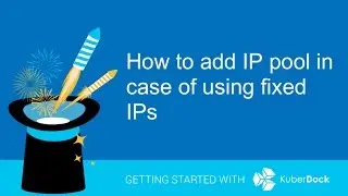 How to add IP Pool How to add IP pool in case of using fixed IPs