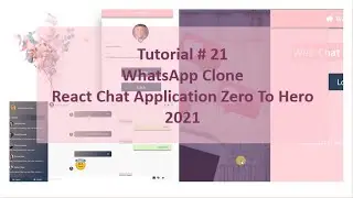 #21 Build ReactJS Project Firebase Chat Application | Live Chat Part-5 Get List Messages