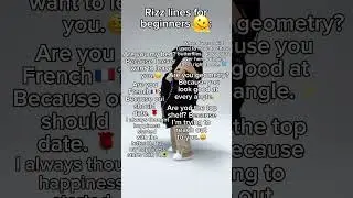Rizz lines for beginners 🥴|| #rizz #roblox #shorts