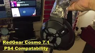 RedGear Cosmo 7.1 Gaming Headphone Ps4 Compatibility