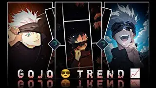 GOJO 😎 TREND 📈 STATUS video edit alight motion XML by THE PAPPU EDITOR